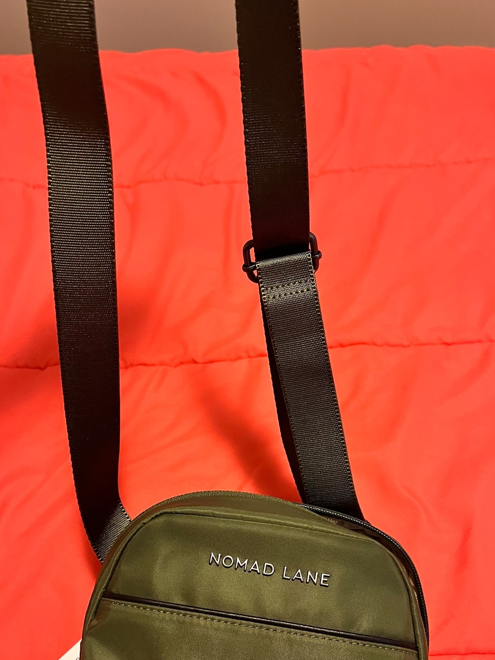 Nomad Lane Olive Crossbody Bag